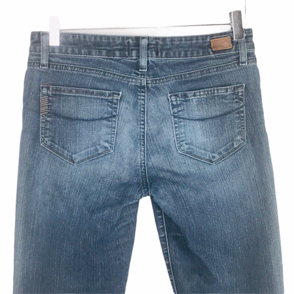 PAIGE Skyline Skinny Jeans Dark Wash Stretch Size 29 - Picture 4 of 14